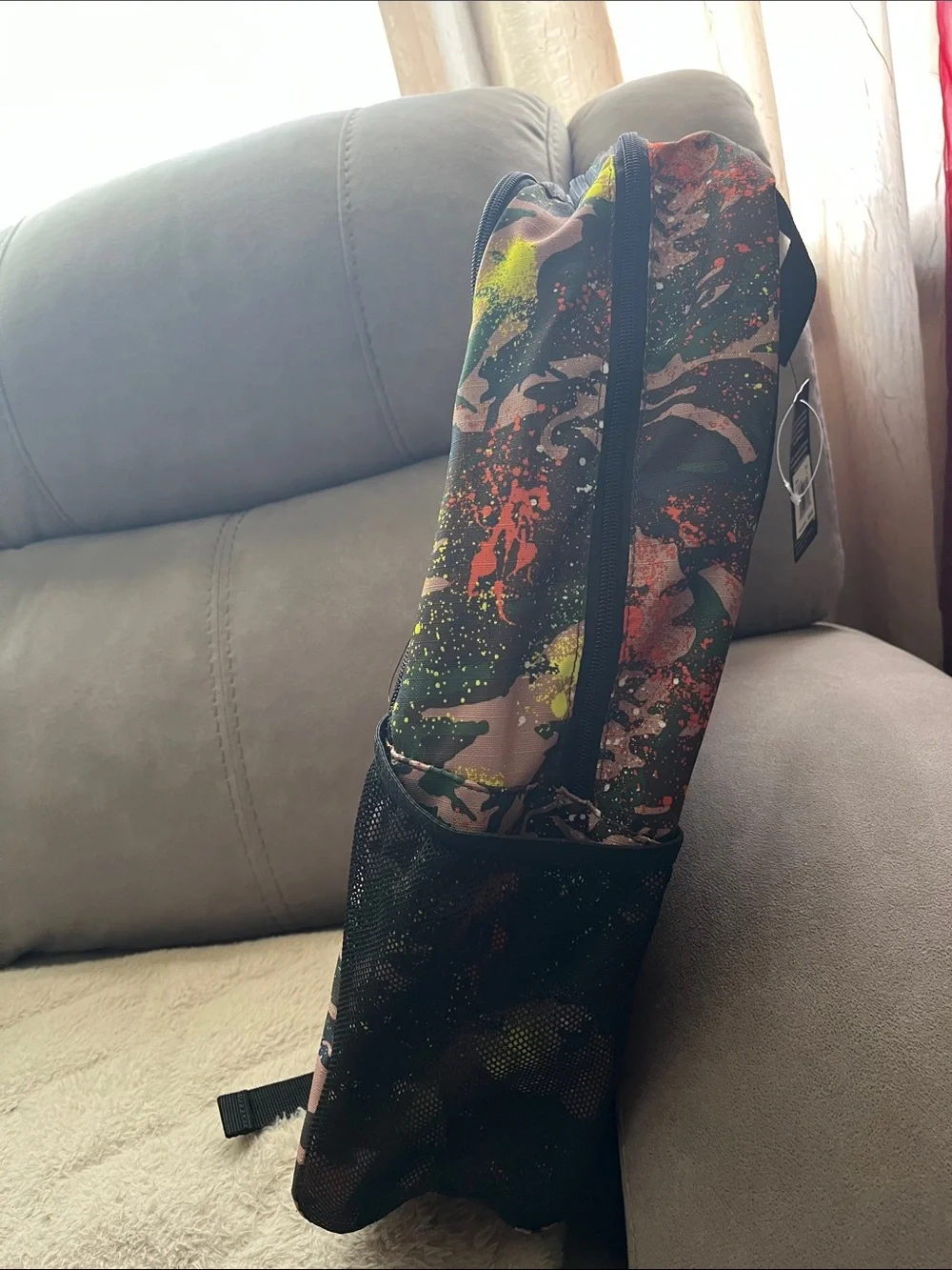 Nike 3BRAND Russell Wilson Camo Backpack NWT 15” Laptop School Gym Bag